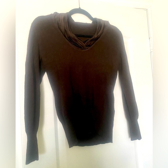 Cashmere brown sweater - Picture 1 of 4